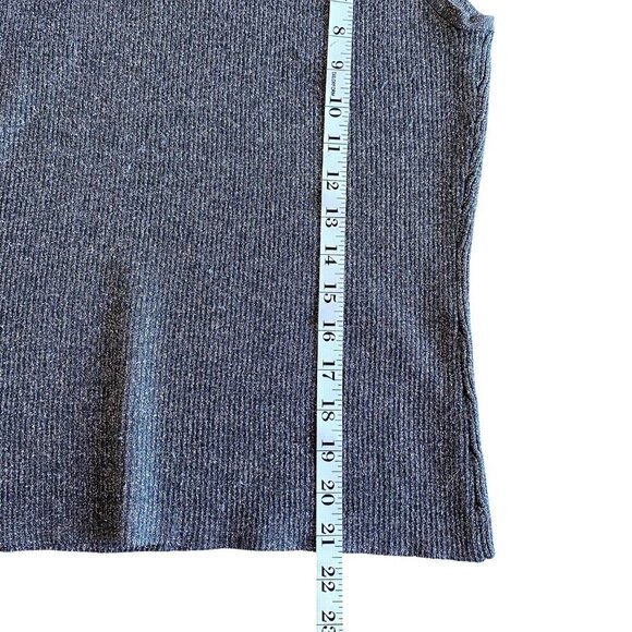 Grace Elements Metallic Beaded Neck Silk Top M Elegant Chic Holiday‎ Party - Picture 10 of 10